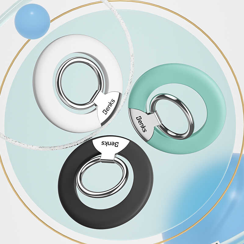 Benks L42 Magnetik Telefon Yüzük Tutucu Aparat - 11 Benks L42 Magnetik Telefon Yüzük Tutucu Aparat - 11
